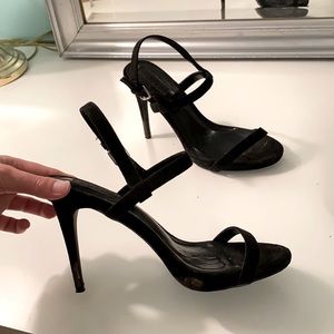 Black Suede Heels